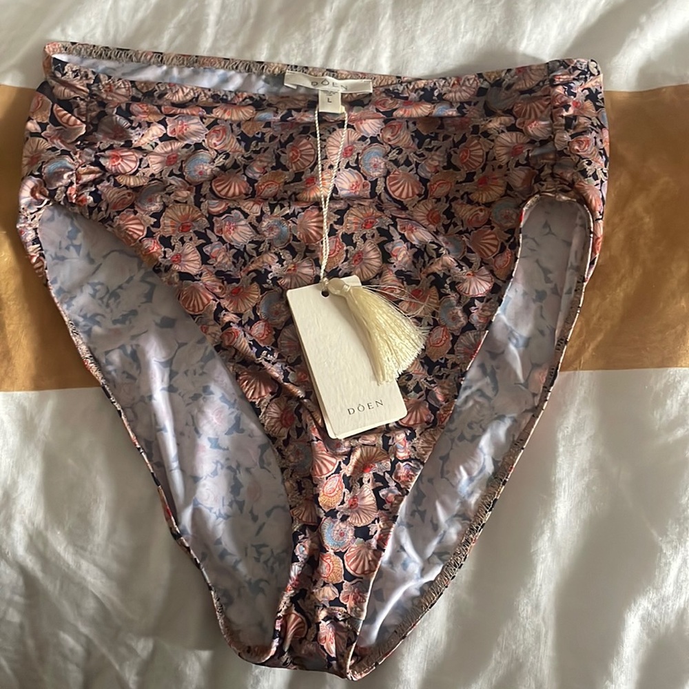 Doen high waisted swim bottoms